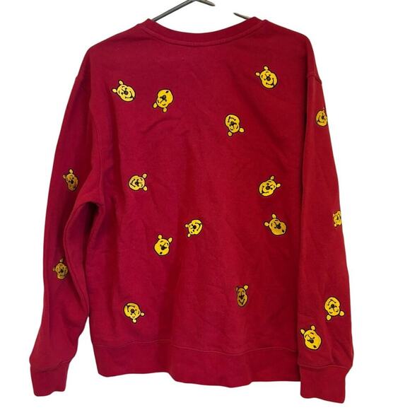Vintage Winnie The Pooh Bear Disney All Over Print Crewneck Sweatshirt - Picture 4 of 6